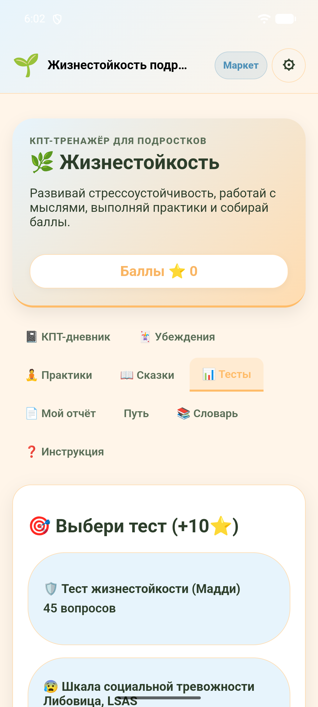 Жизнестойкость (подросток) — скриншот 6
